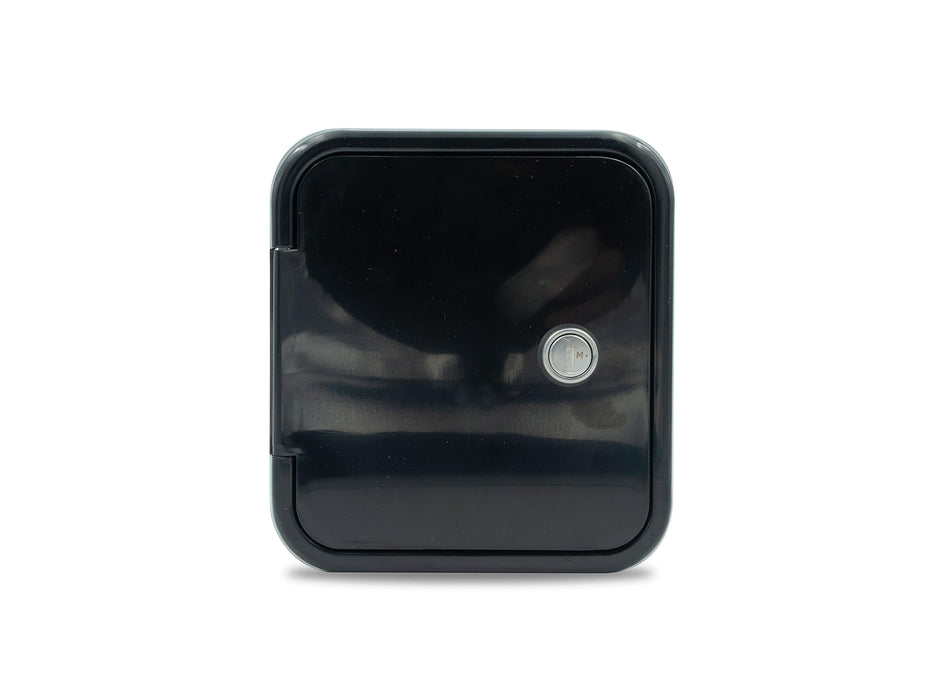B&B Molders 94252 Gravity Water Hatch, 4-1/4" W, Black