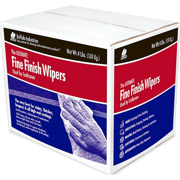 Buffalo Rags 12036 Ultimate Fine Finish Wiper, 4 lb.
