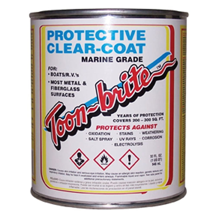 Toonbrite P100QT Toon-Brite Aluminum Cleaner & Protective Clear-Coat