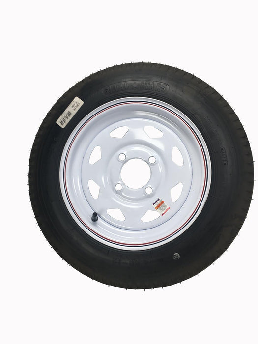 Loadstar Tires 30540 Bias Tire and Wheel (Rim) Assembly 480-12 4 Hole 4 Ply