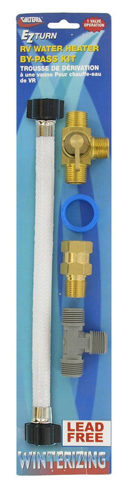 Valterra P23505LFVP EZ Turn 10 Gallon RV Water Heater By-Pass Kit