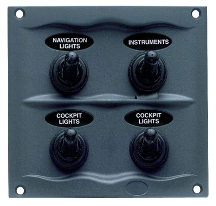 BEP 900-4WPW Marinco Waterproof Switch Panel