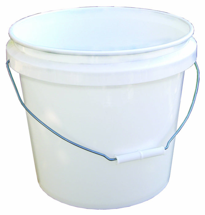 Encore 1000574 3-1/2 Gal. Plastic Industrial Pail, White