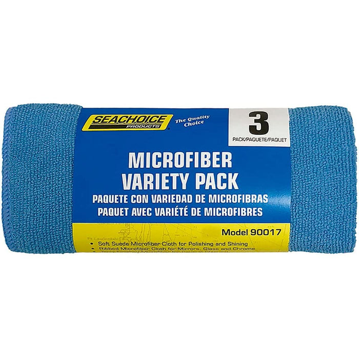 Seachoice W-90017-SC Microfiber Variety Pack, 3-pk. Roll