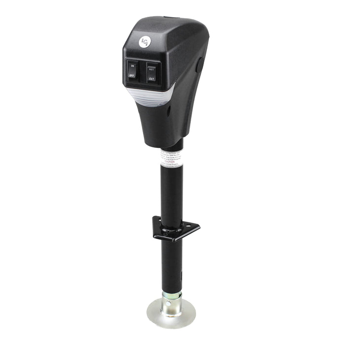Lippert 285318 3500 lb. Electric Tongue Jack, Black