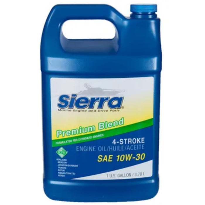 Sierra 18-9420-3 10W30 FCW 4Stroke Outboard Oil, Gal.