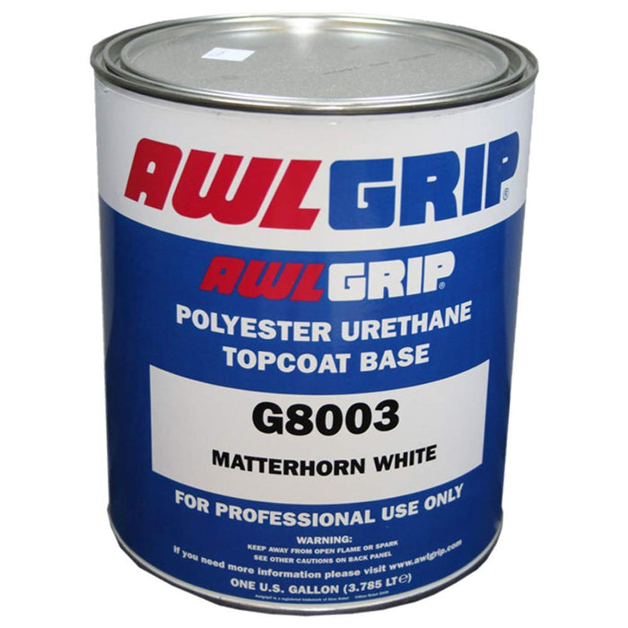 Awlgrip OG8003/1QTUS Polyester Urethane Topcoat, Matterhorn White (LF), Qt.