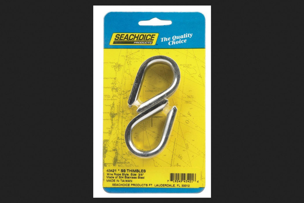 Seachoice 43421 Stainless Steel Wire Rope Thimble