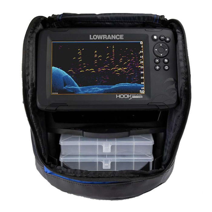 Lowrance 00015878001 Hook Reveal 7 Splitshot With All-Season Pack