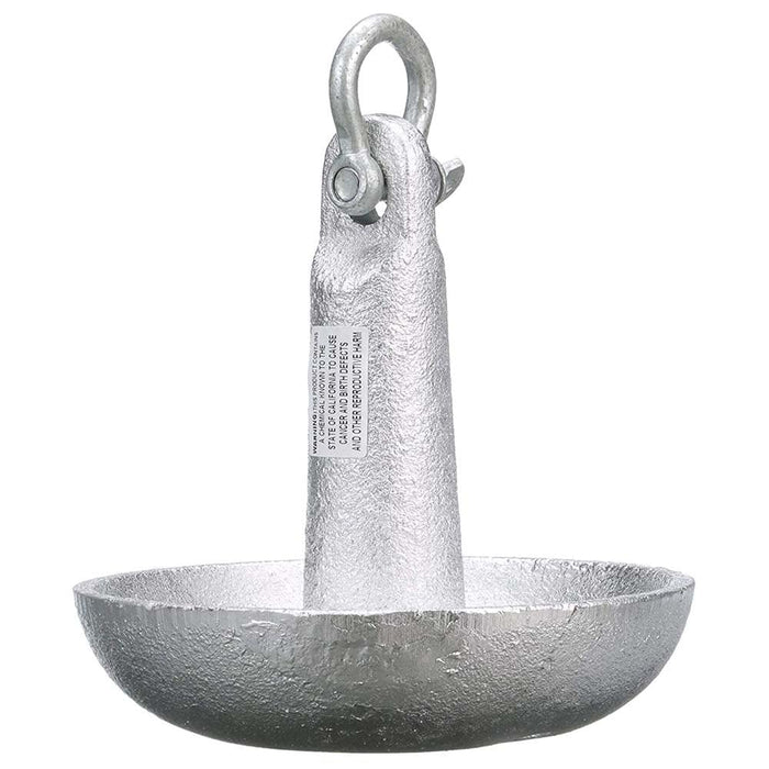 Seachoice 41300 Mushroom Anchor Aluminum Painted / 10 lbs.