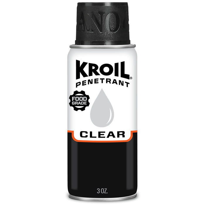 Kroil CKS032 Clear Food Grade Penetrating Oil Aerosol 3oz Can