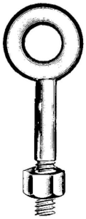 Chicago Hardware 81146 Regular Eyebolt, Galvanized