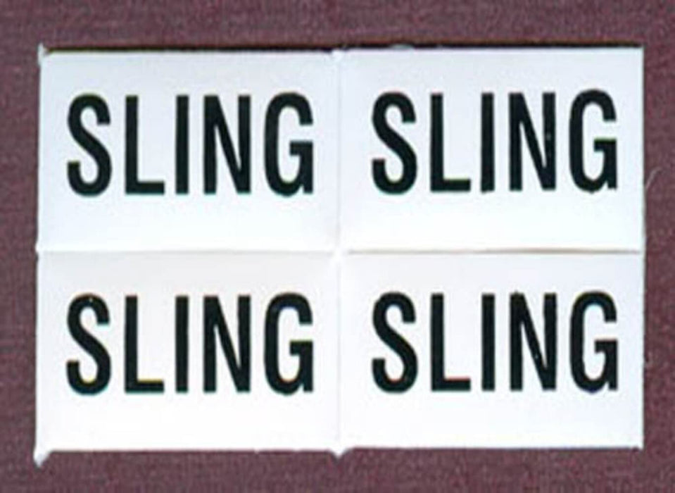 Bernard Engraving IL-07 Set of 4 "Sling" Labels