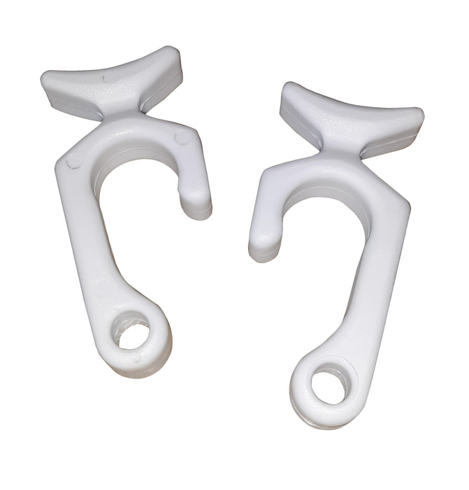 Taylor Made Products 1093 Taylor Rail Mount Fender Line Clips for 7/8" Rail (2, per pack)