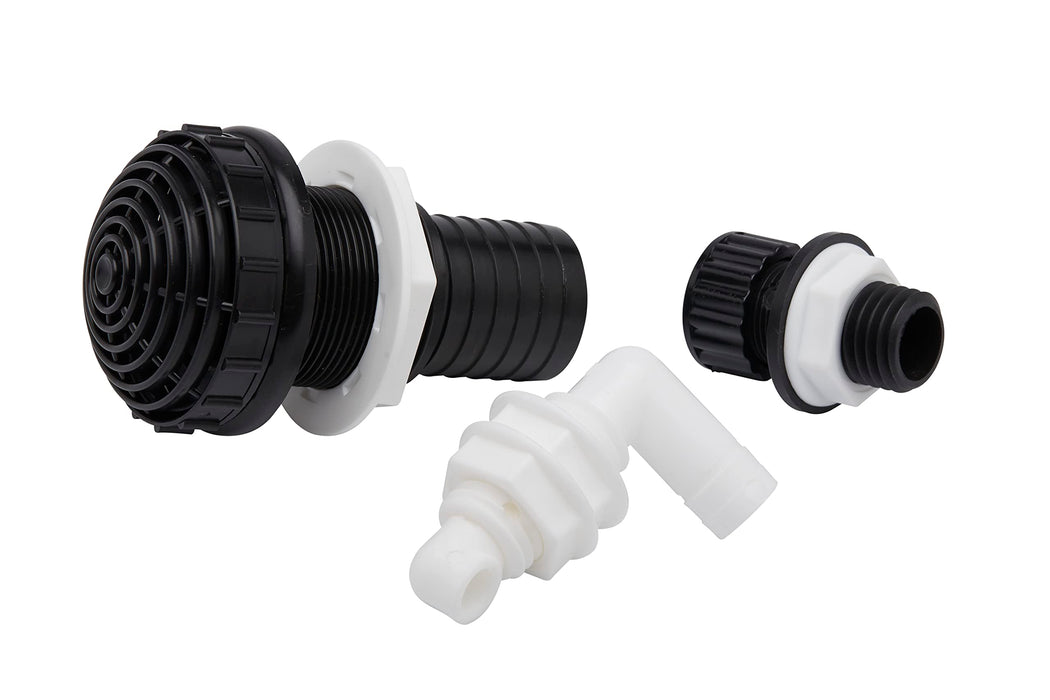 Seachoice 89631 Bait Tank Plumbing Kit 1-1/2" ID