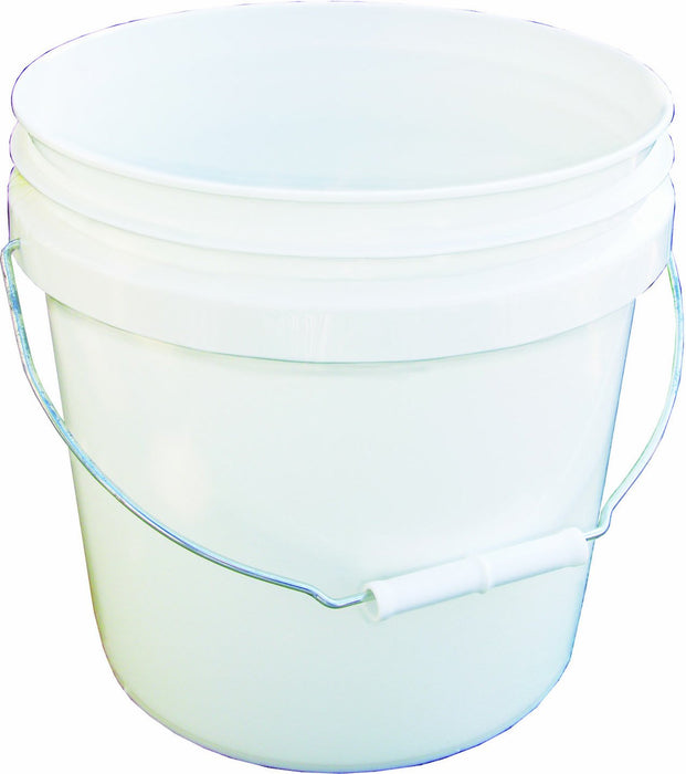 Encore 1000572 2 Gal. Plastic Industrial Pail, White