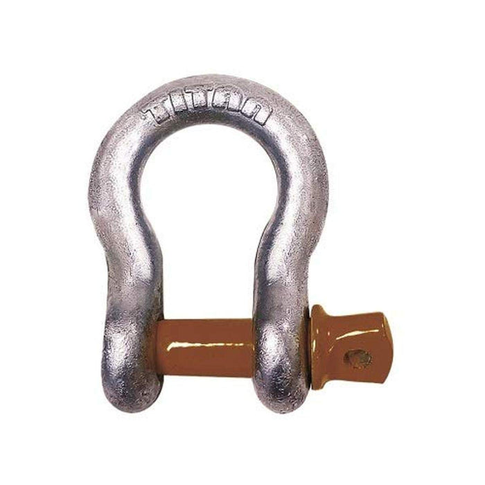 Titan Chain 10319055 Hot Galvanized Bow Shackle, 5/8"