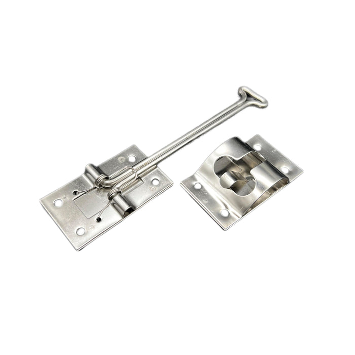 RV Designer E226 Stainless Steel 6" Self Closing "T" RV Entry Door Holder