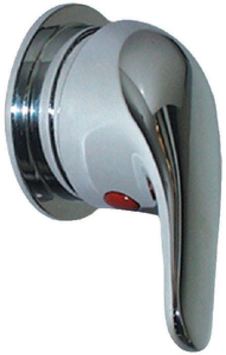 Scandvik 10479 Single Lever Shower Mixer Valve w/ Compact Trim Ring (Includes, (3) 1/2" Hose Barb Fittings)