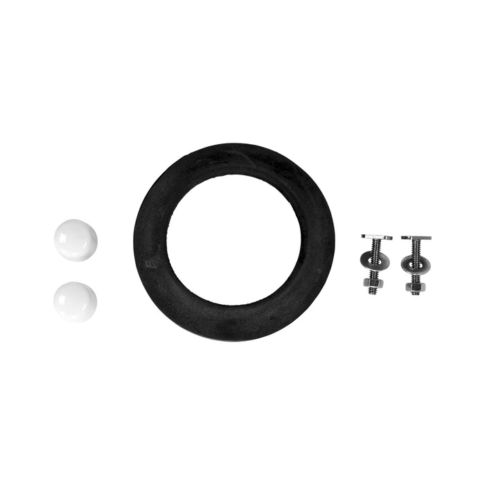 Lippert 2022121983 Flow Max RV Toilet Replacement Bottom Gasket & Mount Hardware