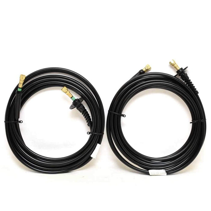 Uflex KITOBBHBR-30 Hydraulic Hose Kit with Fittings, 30', Includes Pre-Crimped Brass/Bulkhead Fittings, Bend Restrictors