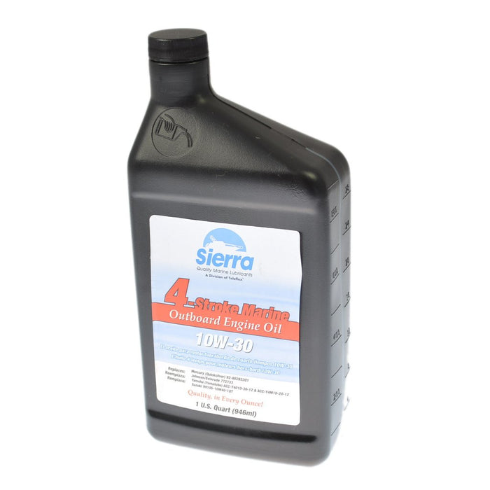 Sierra 18-9420-2 10W30 FCW 4Stroke Outboard Oil, Qt