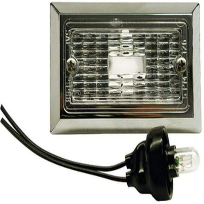 Anderson E126C Utility/Courtesy Light Clear With Chrome-Plated ABS Housing