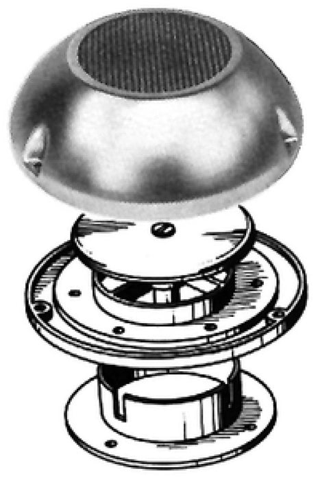 Beckson Marine C-6SS Vent-O-Mate Exhaust Vent