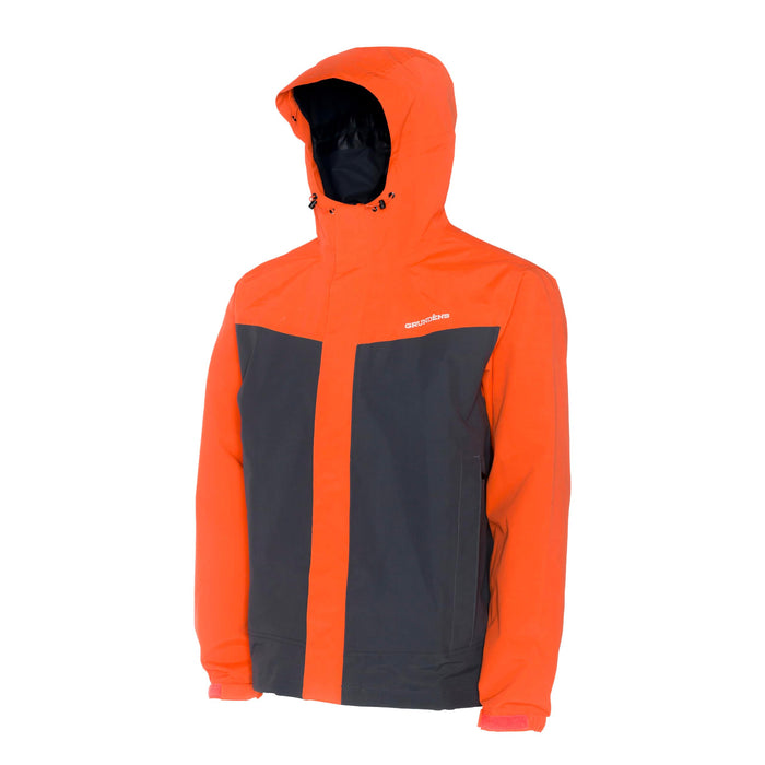 Grundens 10329-802-0013 Full Share Jacket-Orange/Grey-S