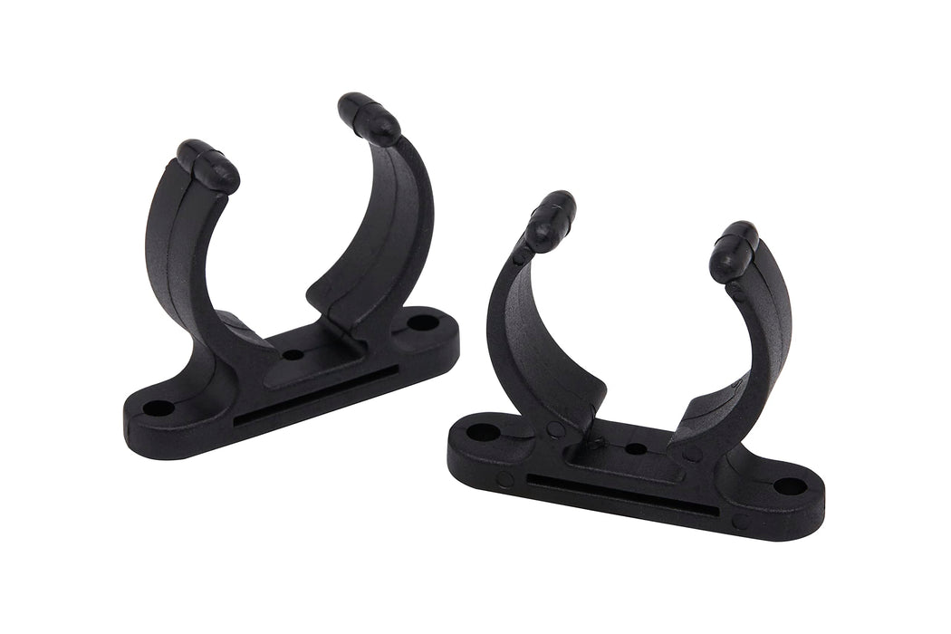 Seachoice 71001 Black Nylon Boat Hook Clips (2 Per Pack)