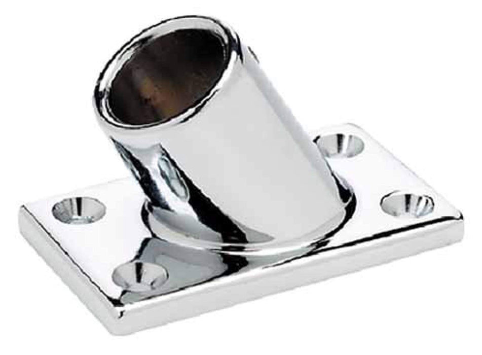 Seachoice 37901 Rectangular Base Rail Fitting for 7/8" OD Tubing