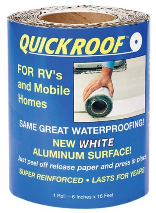 Cofair Products WQR625 Quick Roof Aluminum White