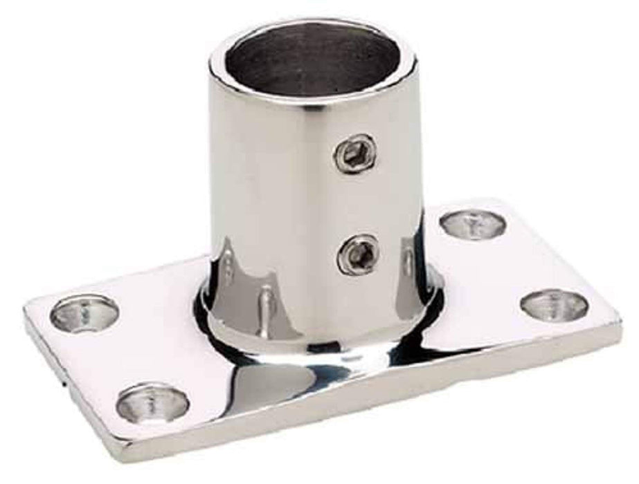 Seachoice 37911 Rectangular Base Rail Fitting for 7/8" OD Tubing
