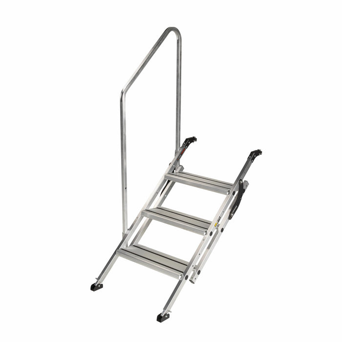 Lippert 2023024501 Victory Step Toy Hauler & RV Patio Steps w/ Entry Assist, Handrail Quad
