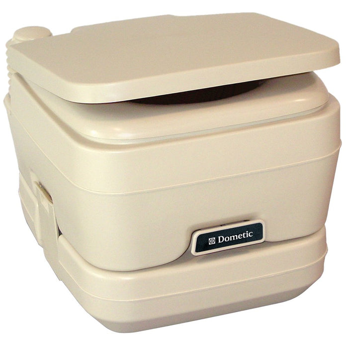 Dometic 9108554386 2.5 Gallon SaniPottie 964 Portable Toilet w/ Mount Brackets