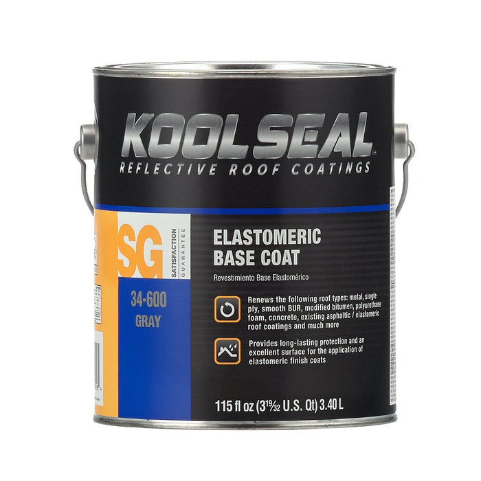 Geocel KS003460016 Kool Seal Elastomeric Base Coat, 1 Gallon