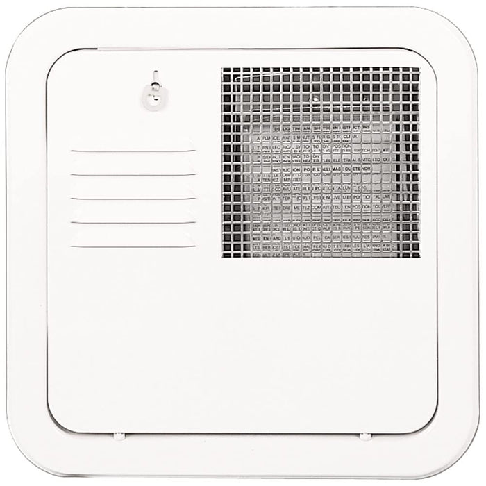 Suburban Mfg 6259APW Suburban Water Heater Flush Door, Polar White