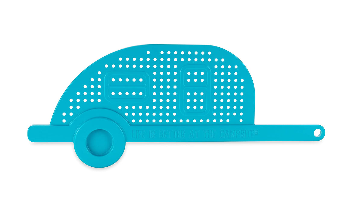 Camco 53385 RV Shaped Pot Pasta Drainer, Teal