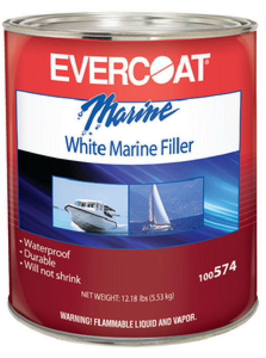 Fibre Glass-Evercoat 100574 White Marine Filler