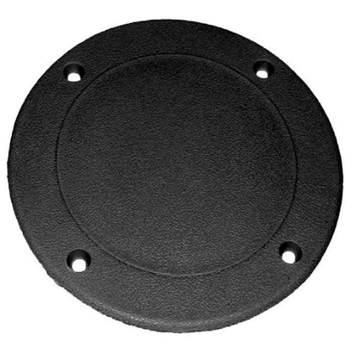 TH Marine SDP-2-DP T-H Marine Screw Down Deck Plate 8" OD, Black