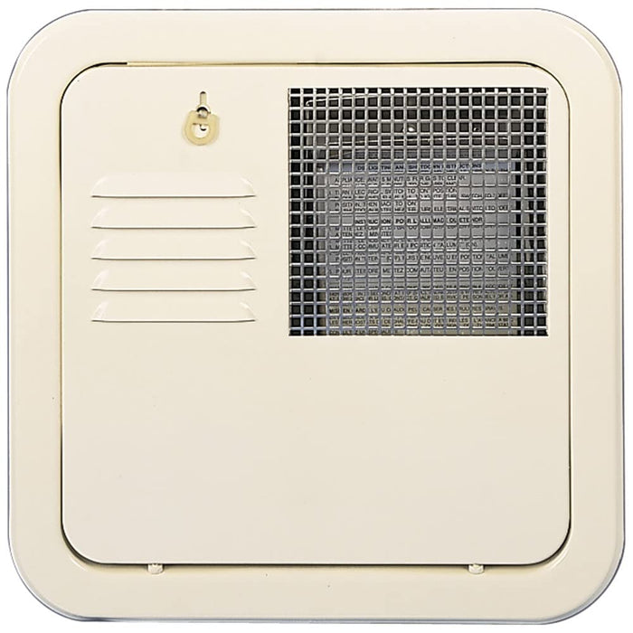 Suburban Mfg 6259ACW Suburban Water Heater Flush Door, Colonial White