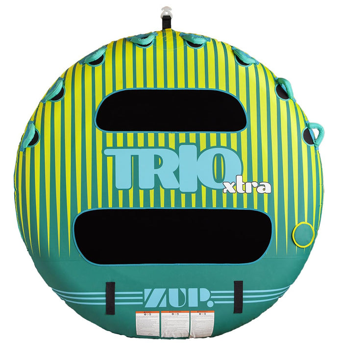 ZUP ZUP-75915 3-Person TRIO Xtra Towable Tube with Deck Pads