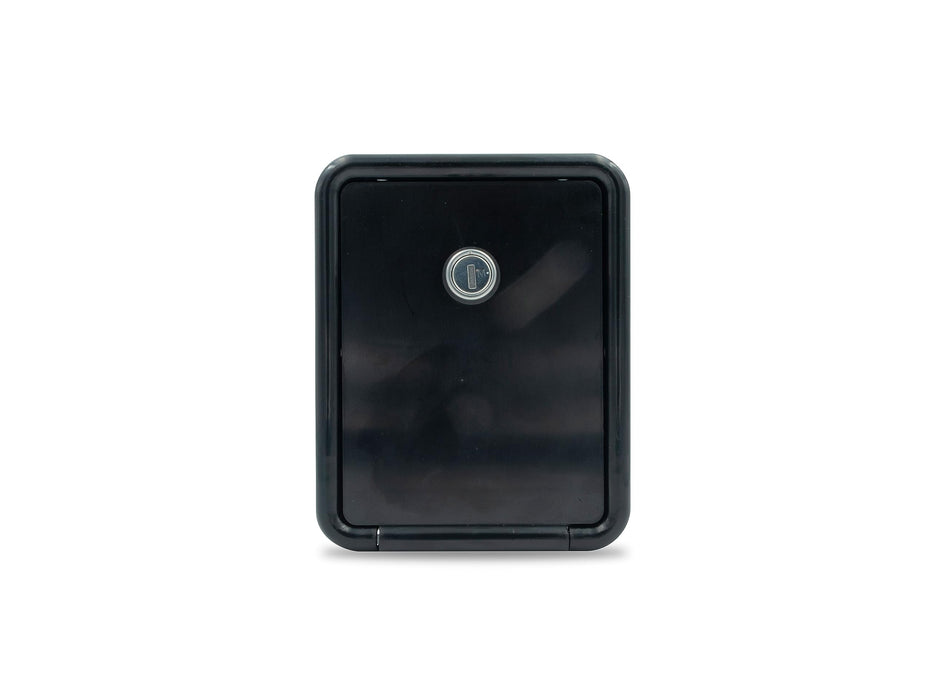 B&B Molders 94250 Gravity Water Hatch, 3-1/8" W, Black