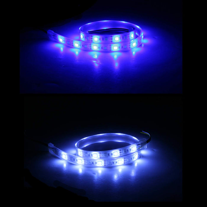 Scandvik 41514P LED Dual Color Flex Strip, Blue/White