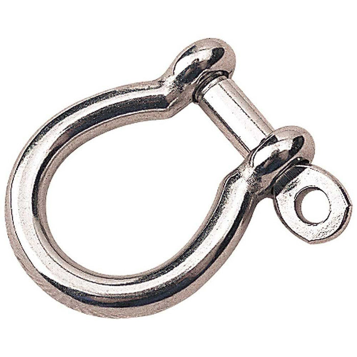 Sea Dog 147060-1 Seadog 3/8" SS Bow Shackle, Carded, A:3/8", B:7/8", C: 1-7/16", D:1-3/4"