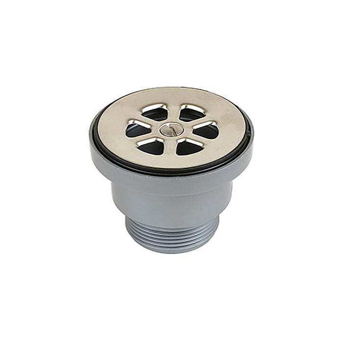 Scandvik 10352 Cockpit or Shower Drain Fits 2-1/16" Drain Hole, 1-1/2" Threaded Outlet