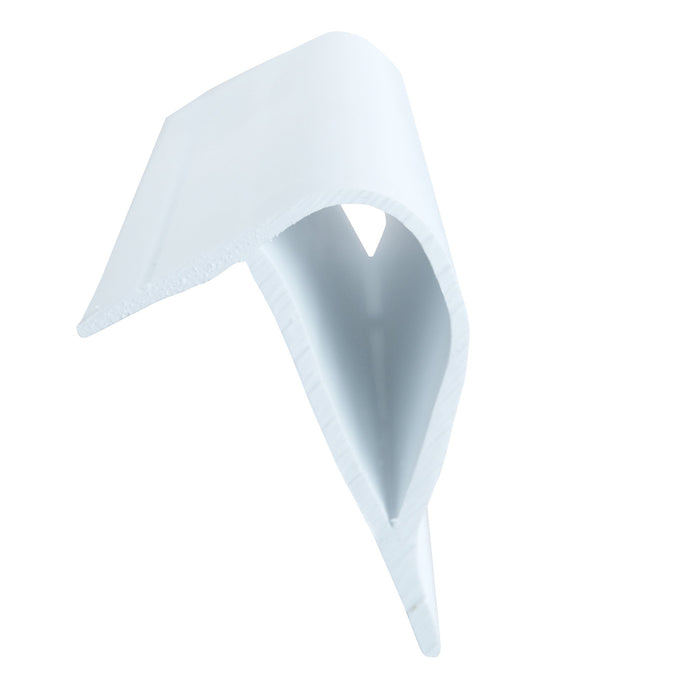 Dock Edge DE1180F Slant "P" Profile, White, 16' Roll