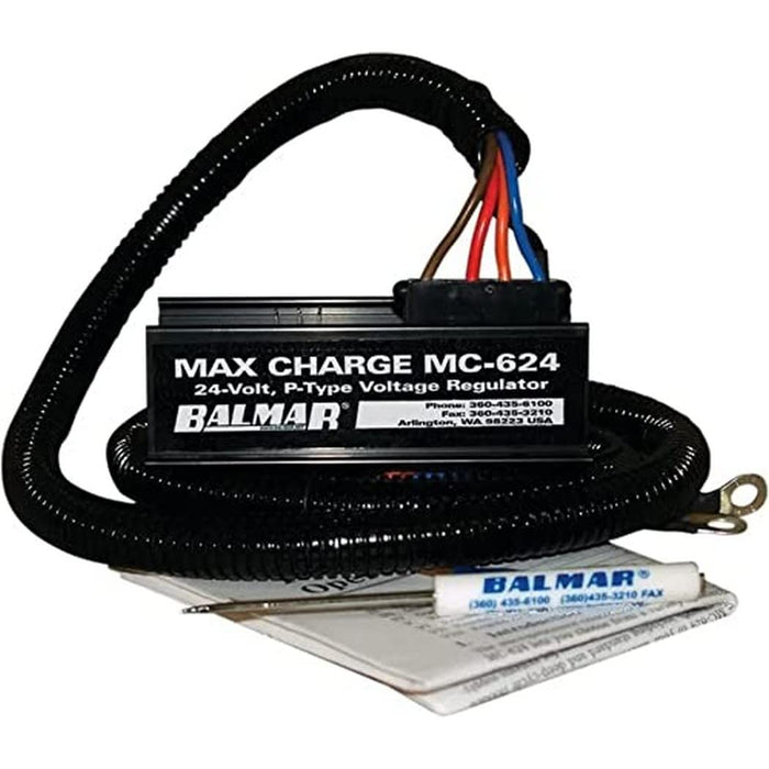 Balmar MC-624-H Max-Charge MC614 Voltage Regulator, 24V w/Harness