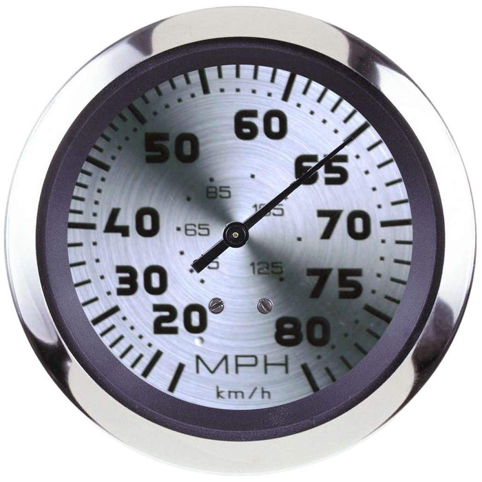 Sierra 63476P Sterling Series 3" SS Pitot Type Speedometer Gauge w/ "G" Sender, Code