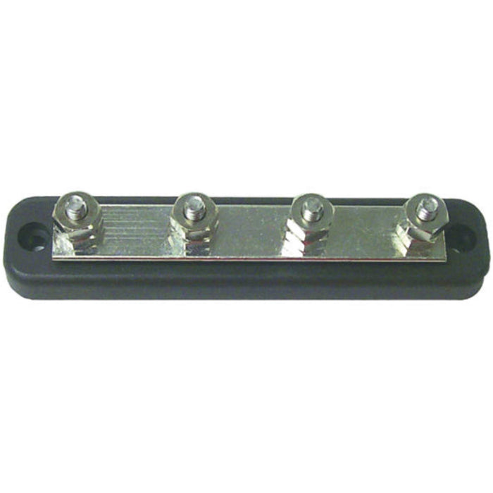 Sierra FS46250 4 Gang 150 Amp Bus Bar | 1/4"-20 Stud | 6" x 1 1/4"